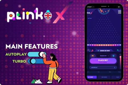 Plinko X Features