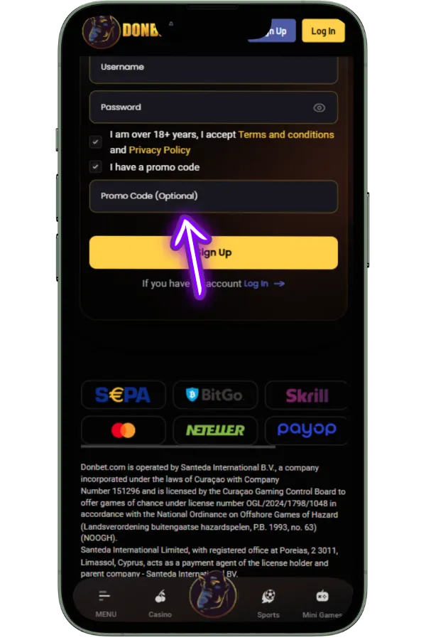 Apply a Promo Code
