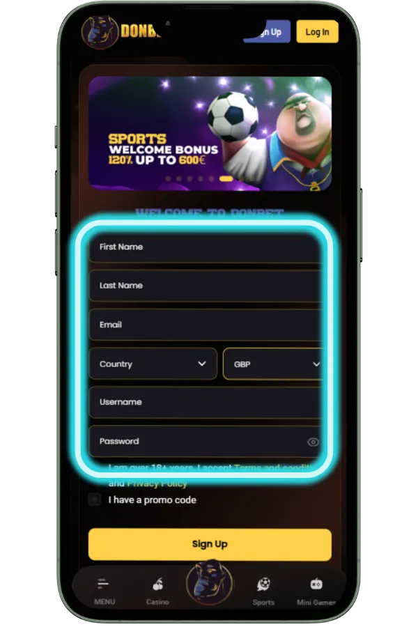 Enter Your Details