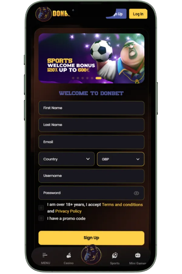 Register an Account
